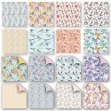 Набір паперу Paper Flowers, 30×30 см, First Edition, FEPAD093