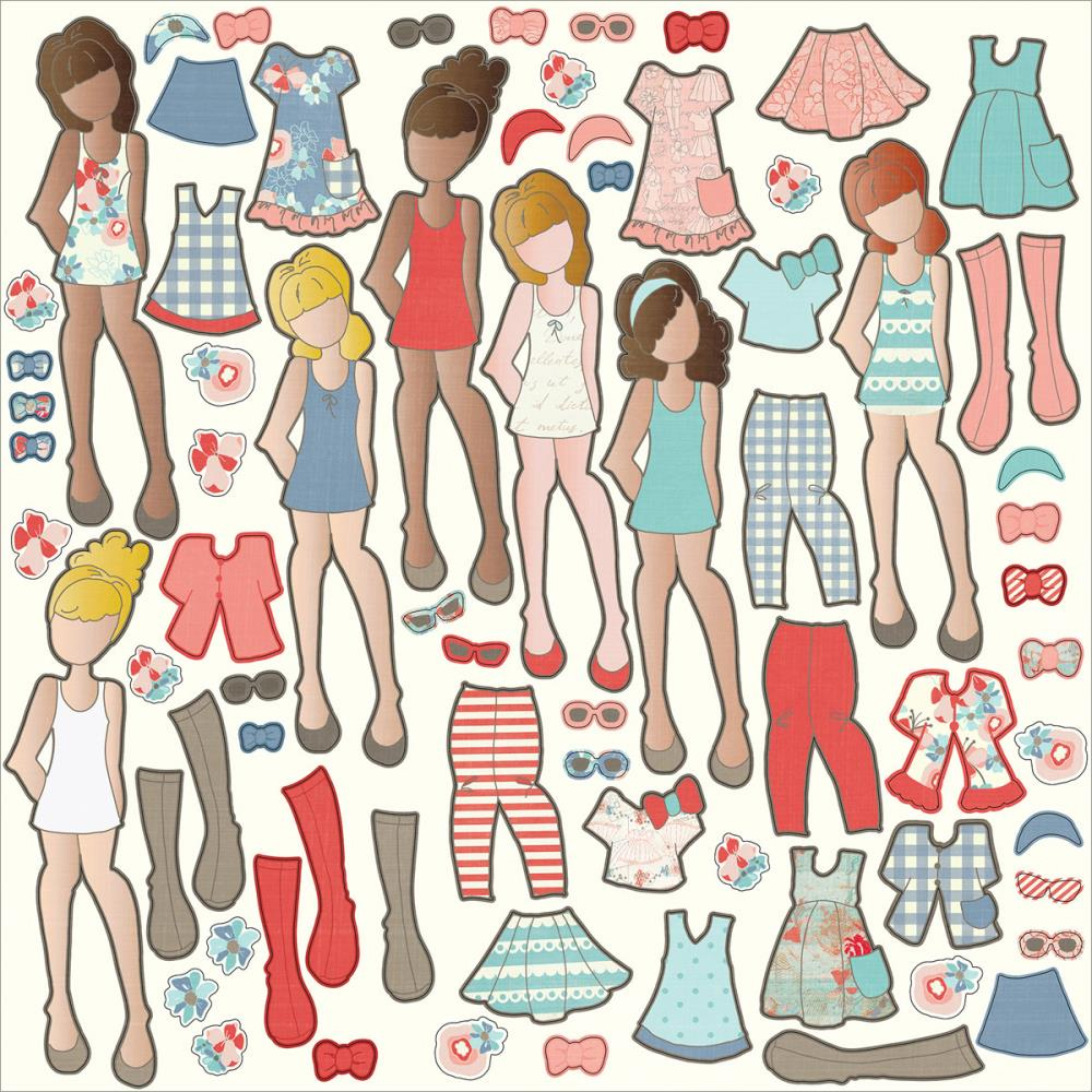 Картинки девочек с одеждой