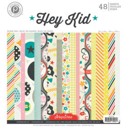 Набір паперу Hey Kid, 30х30 см, Pink Paislee, 01036
