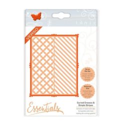 Ножі Framed Screens - Curved Crosses & Simple Stripes, Tonic Studios, 1444E