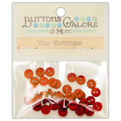 Ґудзики Tiny Electric Red, Buttons Galore, 1590