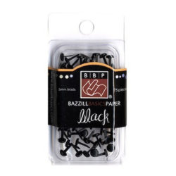 Брадси Black 5мм, Bazzill Basics, 302664
