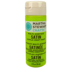Multi-Surface Satin Acrylic Craft Paint - Granny Smith, 32007