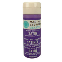 Multi-Surface Satin Acrylic Craft Paint - Heliotrope, 32027