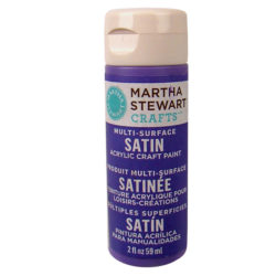 Multi-Surface Satin Acrylic Craft Paint - Purple Yam, 32032