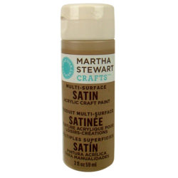Multi-Surface Satin Acrylic Craft Paint - Root Beer Float, 32073