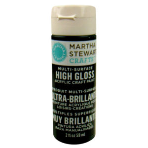 Multi-Surface High Gloss Acrylic Craft Paint - Beetle Black, 32102