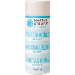 Fine Crackle Effect, Martha Stewart Crafts, 32200
