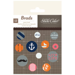 Брадси Epoxy Brads - Atlantic, Studio Calico, 331405