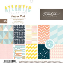 Набір паперу Atlantic, 15×15 см, Studio Calico, 331411