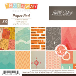Набір паперу That-a-Way, 15×15 см, Studio Calico, 331528