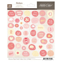 Наклейки Story Time Accent Baby Girl, Studio Calico, 331602