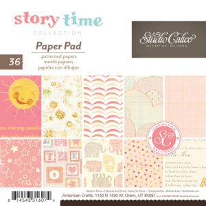 Набір паперу Story Time, 15×15 см, Studio Calico, 331607