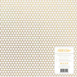 Аркуш кальки Lemonlush - Gold Punchinella, Studio Calico, 30х30 см, 331815