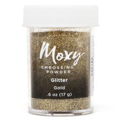 Пудра для ембоссінгу Moxy Glitter Gold, American Crafts, 349186