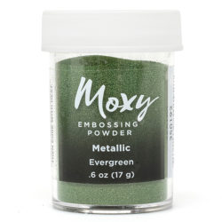 Пудра для ембоссінгу Moxy Metallic Evergreen, American Crafts, 350192