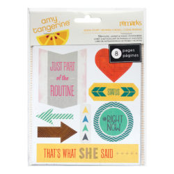 Книжка наклейок Cut & Paste, Amy Tangerine, American Crafts, 366066