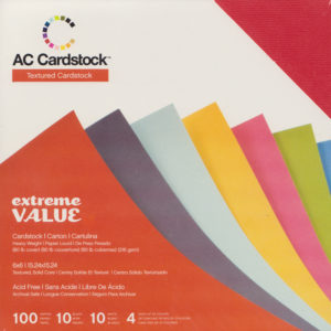 Набір картону Extreme Value Cardstock, American Crafts, 15х15 см, 366244