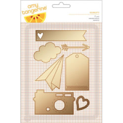 Ножі Scarlett Amy Tangerine, American Crafts, 370052