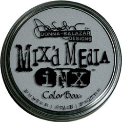 Пігментна штемпельна подушечка Mix’d Media Inx, Pewter, ClearSnap, 37012