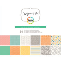 Набір паперу Jade, Project Life, 30х30 см, American Crafts, 380067