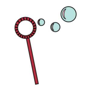 Штамп акриловий Bubbles, 400131