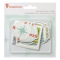 Висічки картонні Perfect Vacation Oh Snap, Imaginisce, 400554