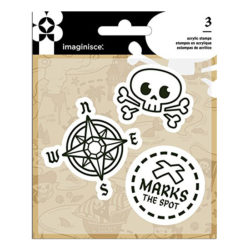 Набір штампів Pirate, Imaginisce, 400781