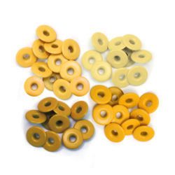 Люверси Wide Eyelets - Aluminum Yellow, 40 шт, 41587-9