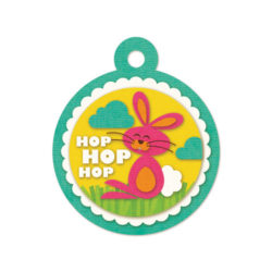 Тег з тисненням Embossed Tags – Hop Hop Hop, 41636-4, 6 шт