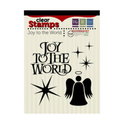 Штампи Peppermint Twist Joy to the World, WeR Memory Keepers, 41947-1