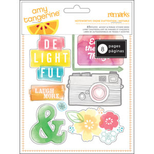 Наклейки Amy Tangerine Yes Please Remarks книжка, 42367