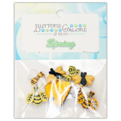 Ґудзики Buzzin Around, Buttons Galore, 4253