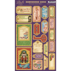 Набір висічок Nutcracker Sweet Chipboard 2, Graphic 45, 4500564