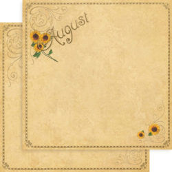 Аркуш картону August Foundation, Place in Time, Graphic 45, 30×30 см, 5шт, 4500605