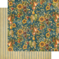 Аркуш картону Abundance, French Country, Graphic 45, 30×30 см, 5шт, 4500635