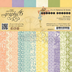 Набір паперу Secret Garden, 15х15 см, Graphic 45, 4500670