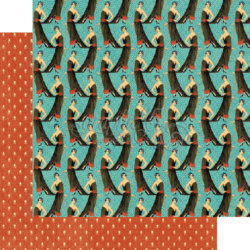 Аркуш картону Lovely, Couture, Graphic 45, 30×30 см, 5шт, 4500817