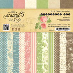 Набір паперу Botanical Tea, 15х15 см, Graphic 45, 4500887