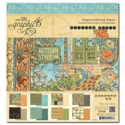 Набір паперу Artisan Style, 20х20 см, Graphic 45, 4501113