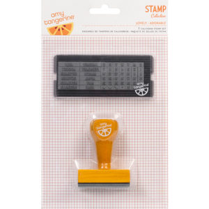Штамп Amy Tangerine Yes Please Calendar Stamp Set, 59174