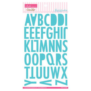 Висічки Sienna Alphabet - Ice, All American, Bella BLVD, 604