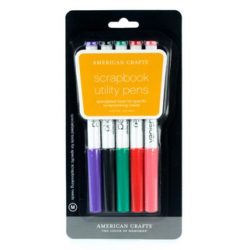 Маркери Utility Pen Five Pack, American Crafts, 62476