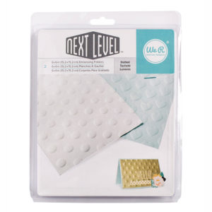 Папка для тиснення Dotted, Next Level 3D Embossing Folder, We R Memory Keepers, 662677