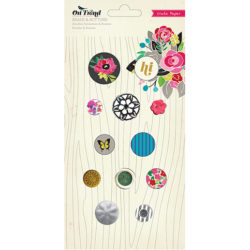 Брадси та гудзики On Trend, Crate Paper, 683059