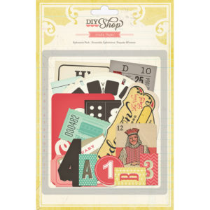 Висічки DIY Shop - Ephemera Pack, Crate Paper, 683148