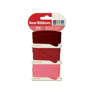 Набір стрічок SewRibbon - Ribbon Set - Red, 71229-9