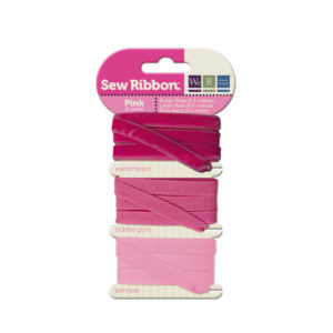 Набір стрічок SewRibbon - Ribbon Set - Pink, 71236-7