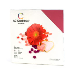 Набір картону Valentine, American Crafts, 30х30 см, 71258