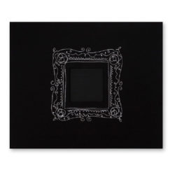 Альбом Black w/ Embroidered Frame, American Crafts, 30х30 см, 76186